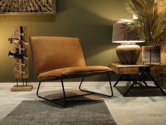 loveseat kleur cognac