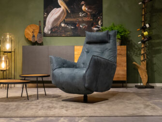 nederlandse fauteuil blauw