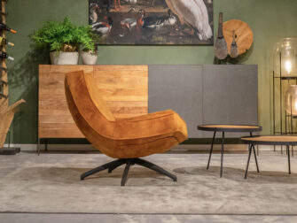 stoffen draaifauteuil