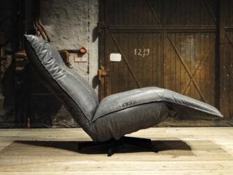 grijze relax fauteuil