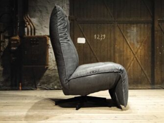 grijze relax fauteuil