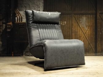 grijze relax fauteuil