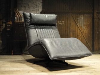 grijze relax fauteuil