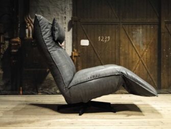 grijze relax fauteuil