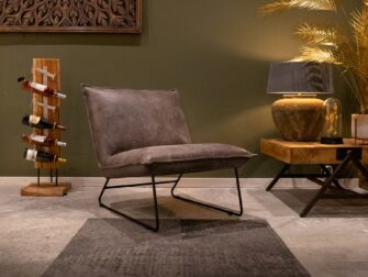 fauteuil met sledepoot