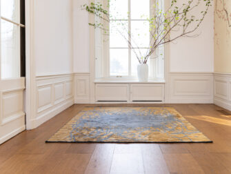 warm grijs vloerkleed bamboe Floss 240x340cm