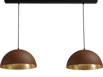 Industriele dubbele hanglamp
