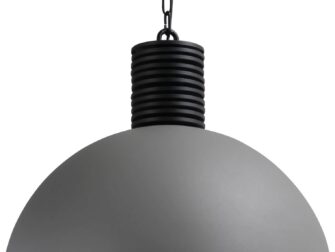 hanglamp concrete outside concrete look inside