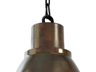 roestkleurige hanglamp