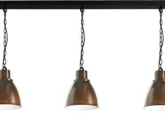 Roestkleurige hanglamp