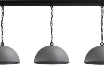 messing hanglamp 3 kappen