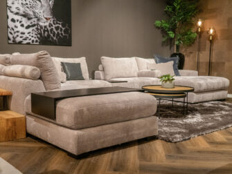 passe partout hoekbank stof