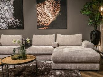 grijze SKY hoekbank losse elementen