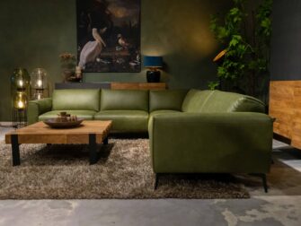 Robuuste bank op pootjes