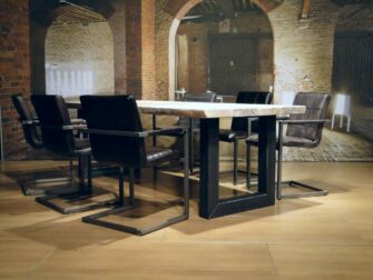 eiken boomstamtafel tolvar