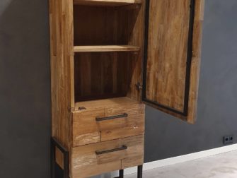 teakhouten kast
