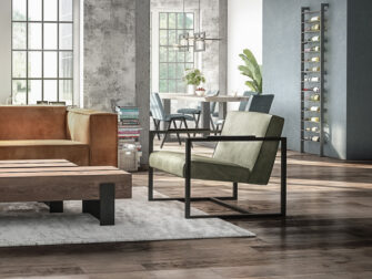 fauteuil olijf groen