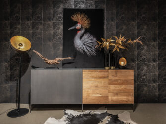 groot oud houten dressoir