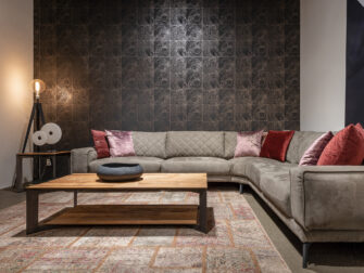 teak houten salontafel met onderblad