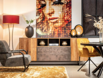 modern dressoir met laden