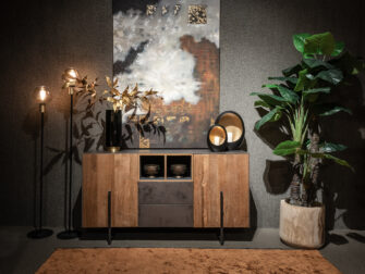 smal dressoir met veel opbergruimte