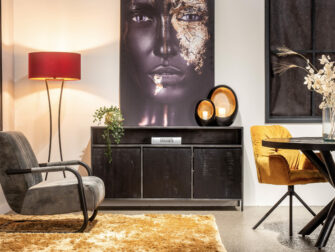 industrieel dressoir met open vak