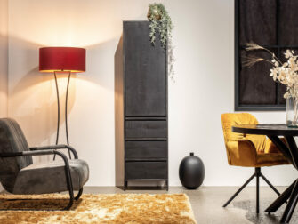 industriële gesloten smalle kast