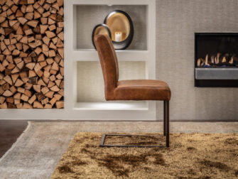 luxe eetkamerstoel zonder armleuning