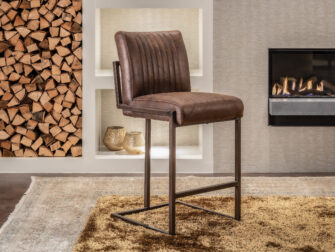 voorraad barkrukken in microvezel stof