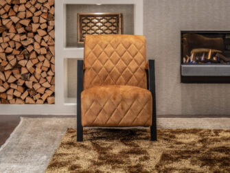 voorraad stoel met luxe stof