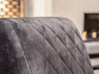 stoffen zetel donkergrijs