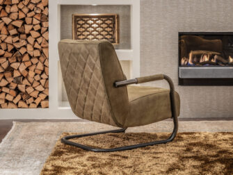 luxe fauteuil groen tower living