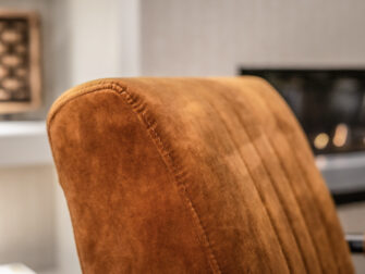 stoffen zetel in het geel