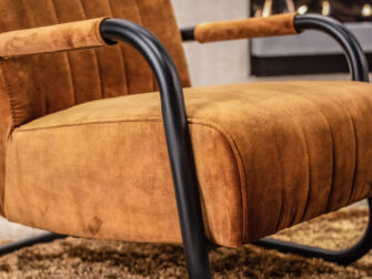 adore fauteuil met stalen frame