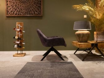 Grijze moderne fauteuil