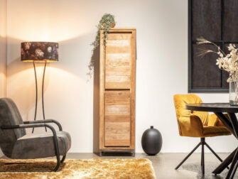 sfeervolle kast van recyclet teak