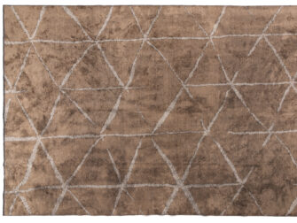 vintage bruin vloerkleed bamboe Radisson - maat 160x230cm