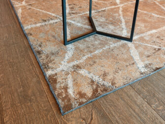 bruin vloerkleed bamboe Radisson - kleur 18 - maat 160x230cm