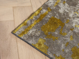 200x290cm grijs vloerkleed bamboo Rosseau - kleur 62 goud