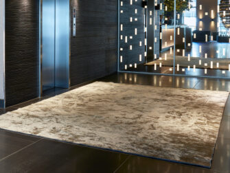 bruin vloerkleed bamboo Royce - grey 23 - 160x230cm