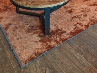 bruin vloerkleed bamboo Royce - copper 63 - 240x340cm