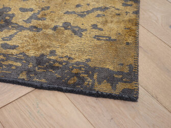 roze vloerkleed bamboe Russel - kleur ochre 62 - 160x230cm