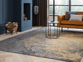 grijs vloerkleed bamboo Russel in de maat 160x230cm