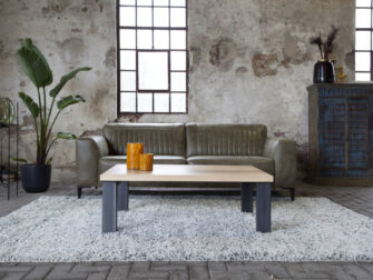 salontafel stalen onderstel