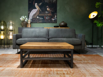 vierkante salontafel eiken