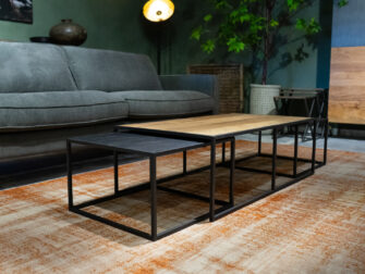 salontafel stalen frame