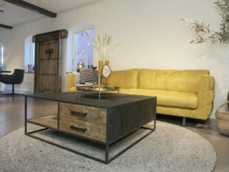 tv-meubel stalen onderstel