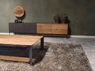 salontafel met dubbel blad