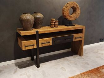 stoere side table teak