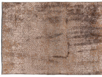 bruin vloerkleed bamboe Snake - kleur 16 - 200x290cm